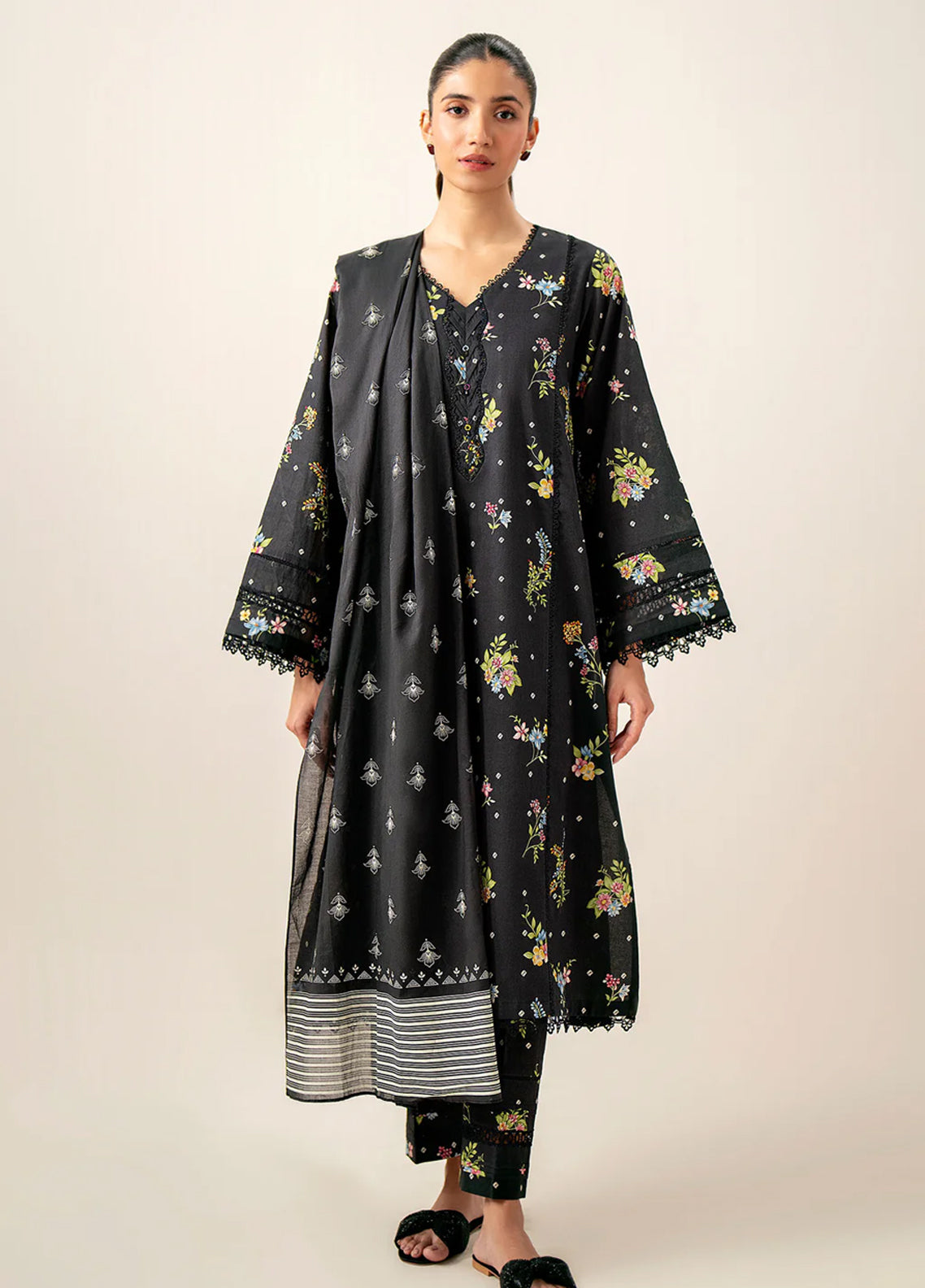 Zeen Printed Lawn - Digital Printed Unstitched 3 Piece Suit - WFM-34225 - Summer Collection 2026