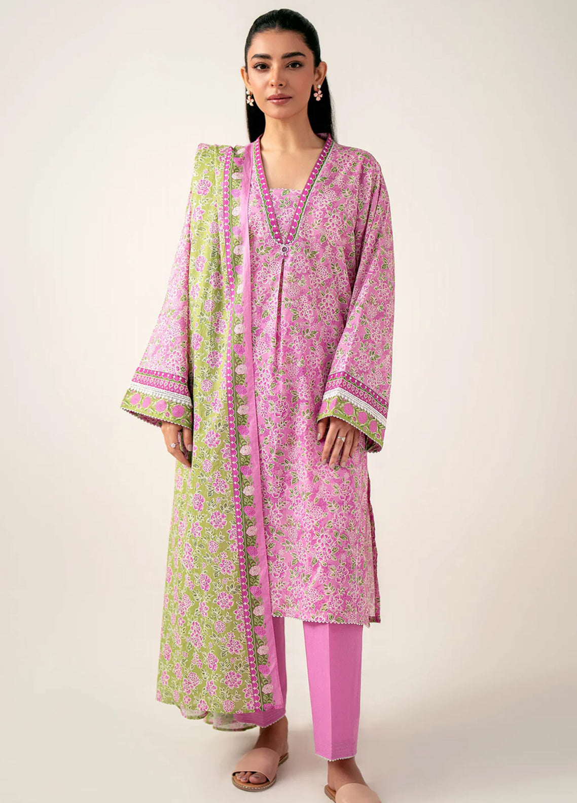 Zeen Printed Lawn - Digital Printed Unstitched 3 Piece Suit - WFM-34257 - Summer Collection 2026