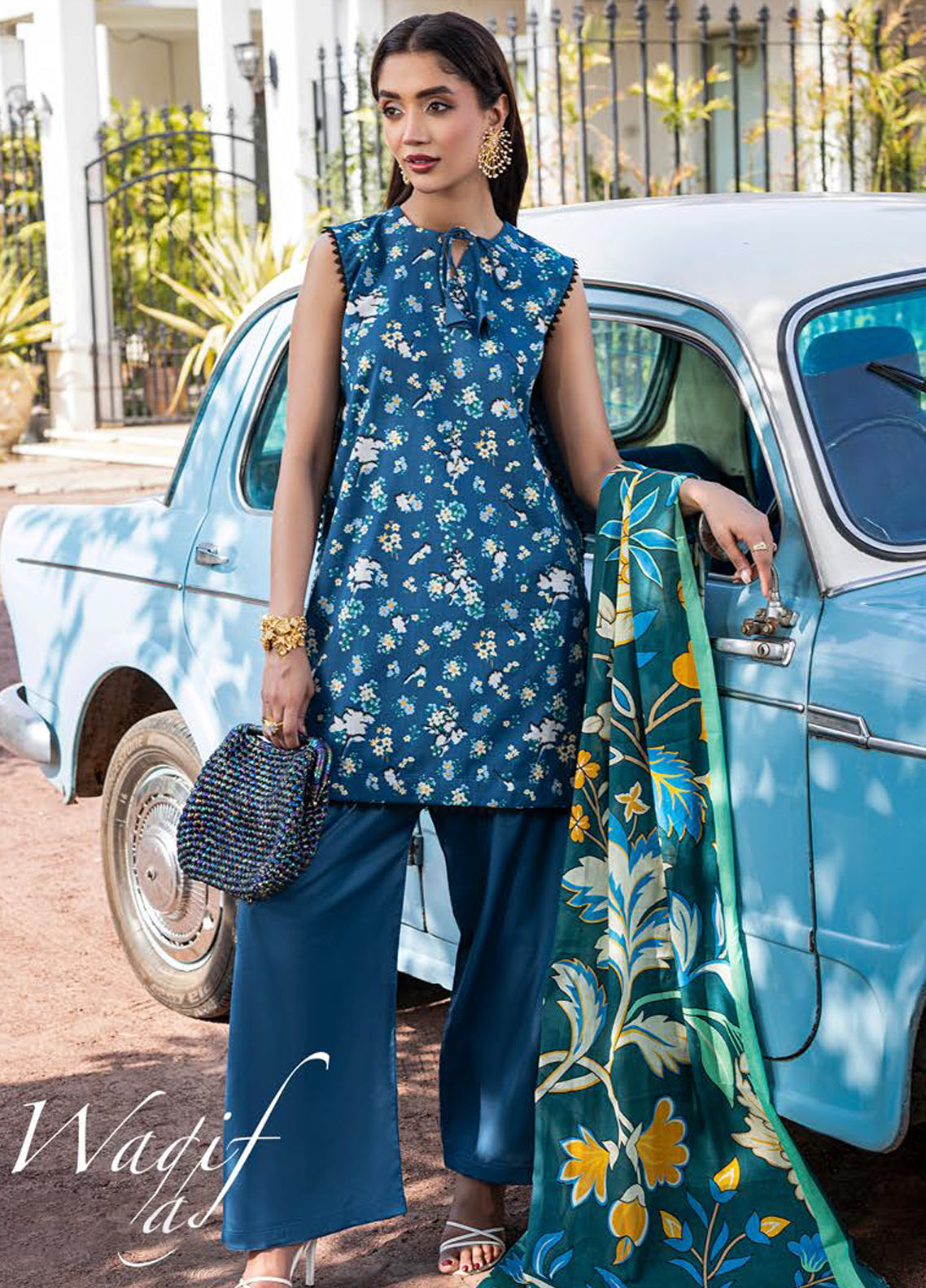 Dastoor Premium Lawn - Unstitched 3 Piece Suit - VOL-13 - PF062521 - Summer Collection 2025